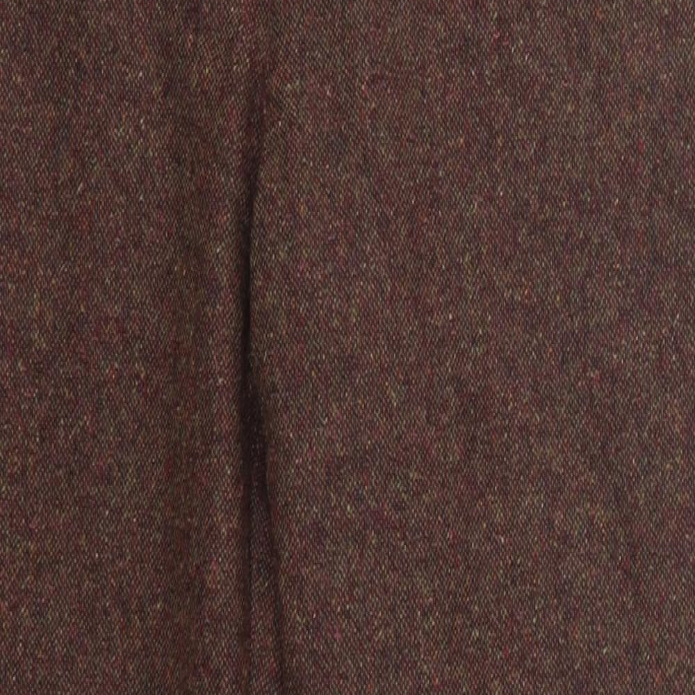 Per Una Womens Brown   Trousers  Size 12 L29 in