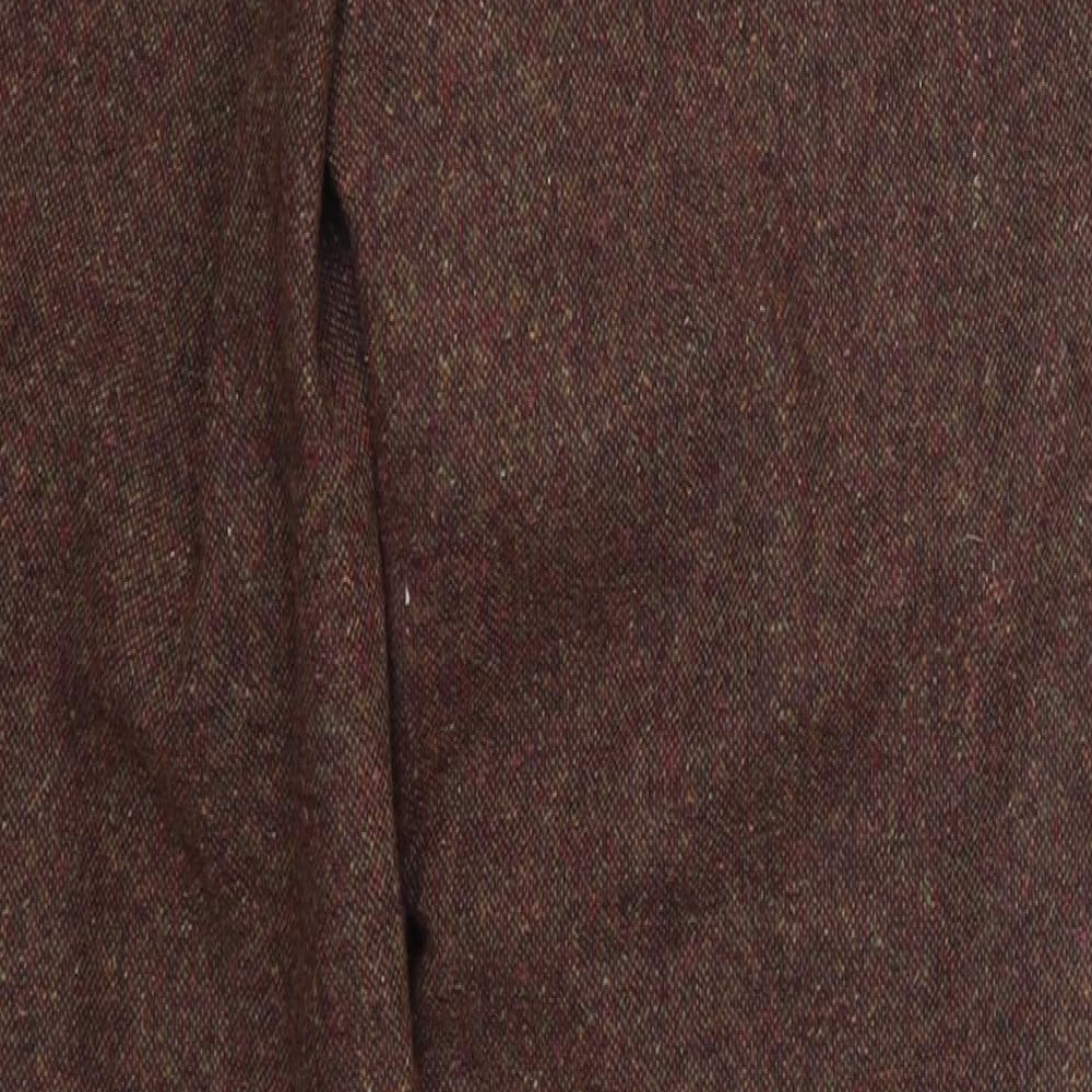 Per Una Womens Brown   Trousers  Size 12 L29 in