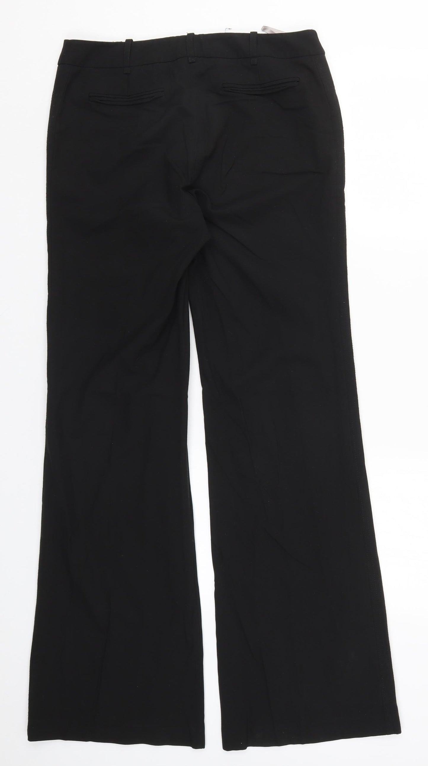 Oasis Womens Black   Trousers  Size 10 L33 in
