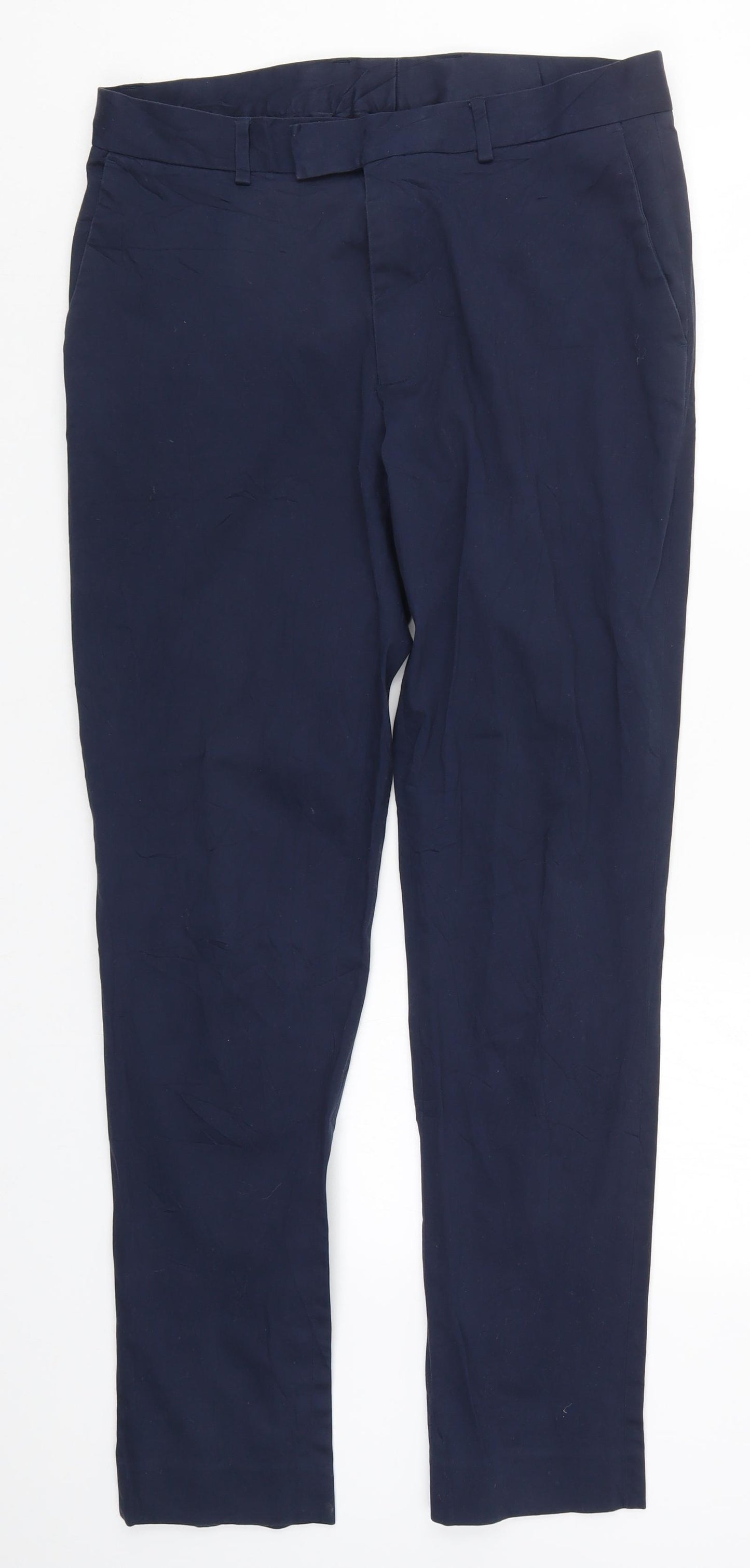 ASOS Mens Blue   Trousers  Size 32 L30 in