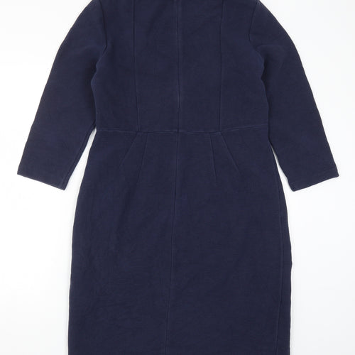 Hobbs Womens Blue   Pencil Dress  Size 16