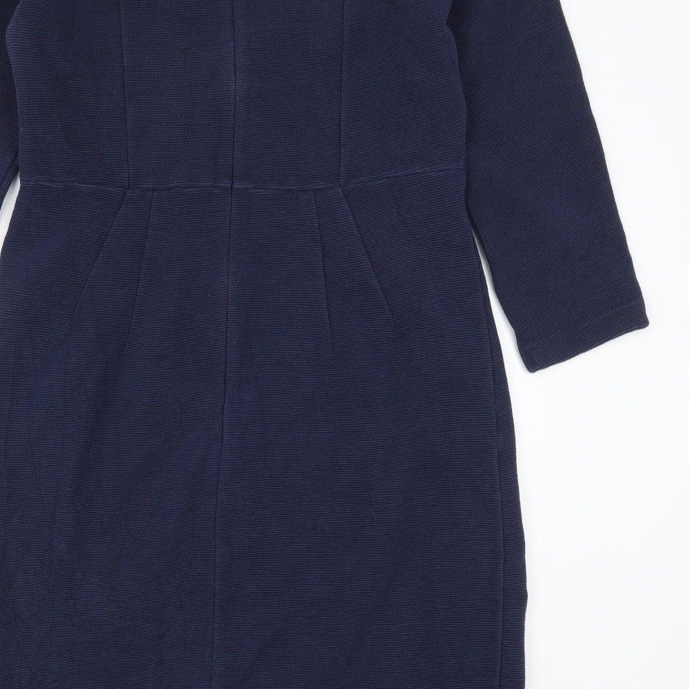 Hobbs Womens Blue   Pencil Dress  Size 16