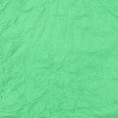 Croft & Barrow Womens Green   Basic T-Shirt Size L