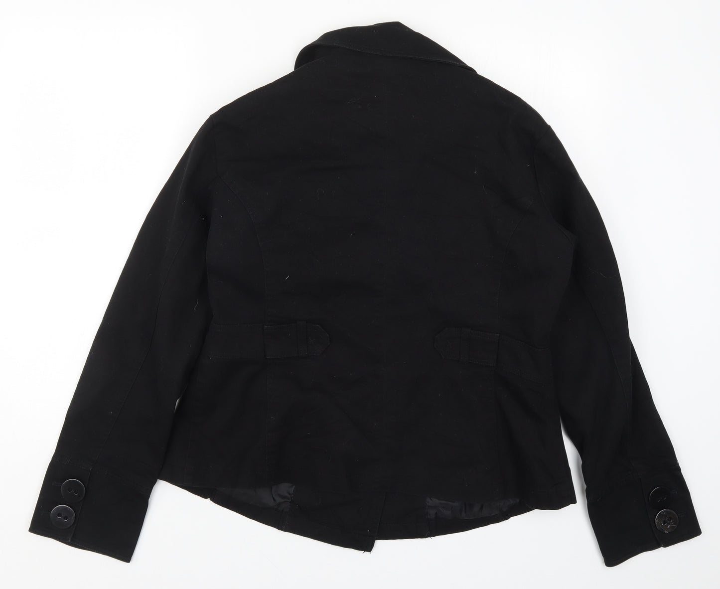 Evie Womens Black   Jacket Coat Size 16