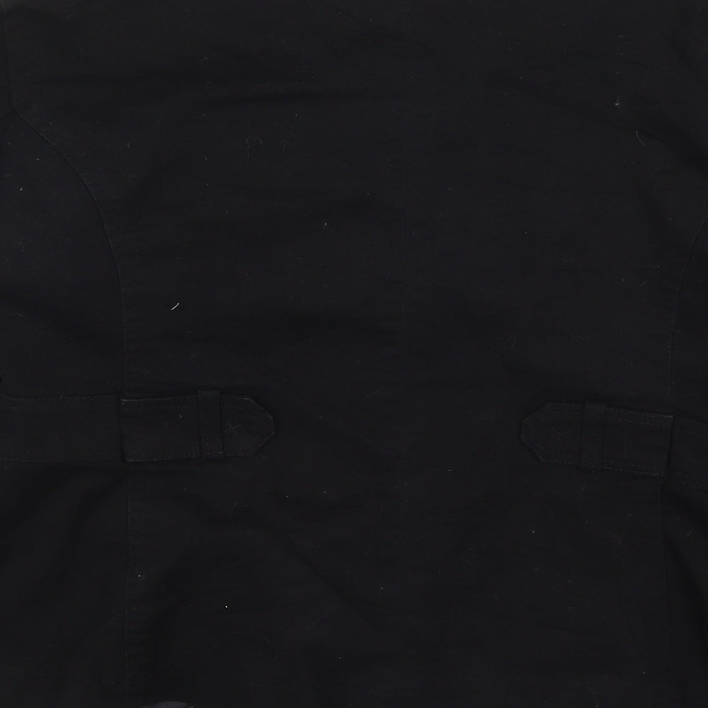 Evie Womens Black   Jacket Coat Size 16