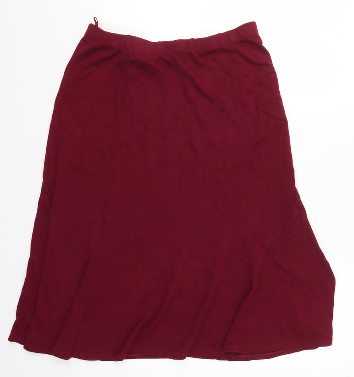 Preworn Womens Pink Skater Skirt Size 31 in