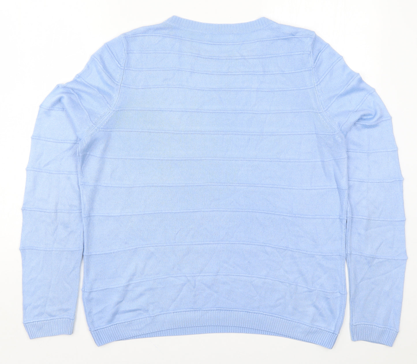 Marks and Spencer Womens Blue  Knit Pullover Jumper Size 14