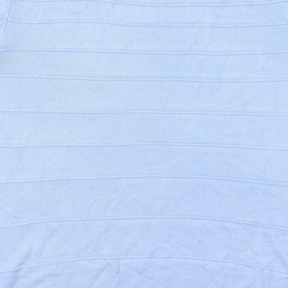 Marks and Spencer Womens Blue  Knit Pullover Jumper Size 14