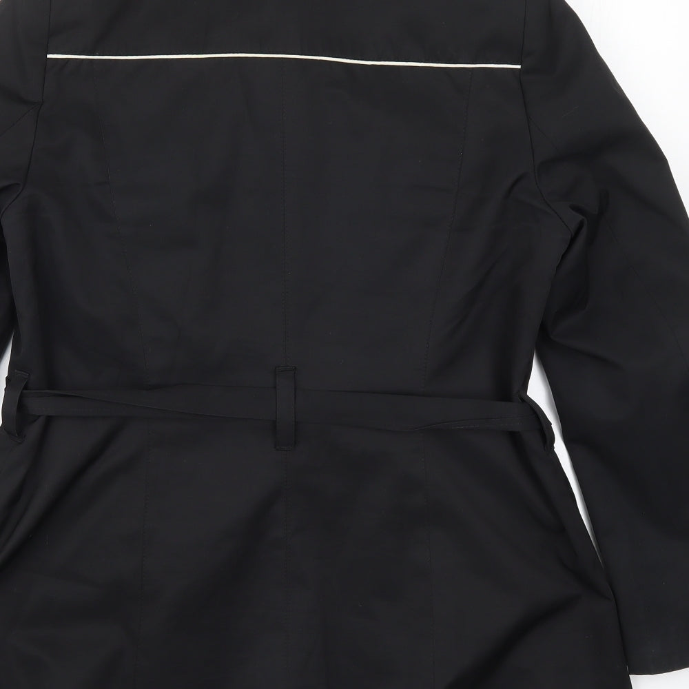 Principles Womens Black   Pea Coat Coat Size 14