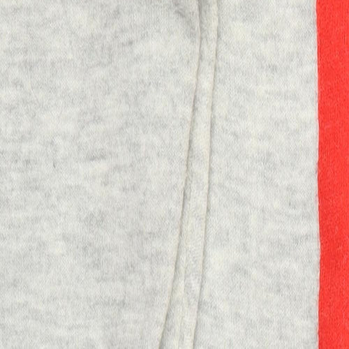 ASOS Womens Grey Striped Knit Sweatpants Trousers Size 6 L29 in - Red