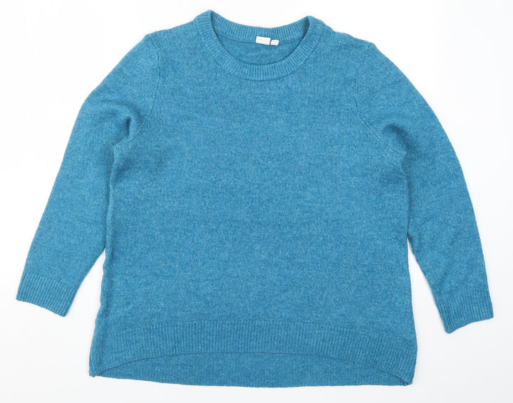 Gap Womens Blue  Knit Pullover Jumper Size L
