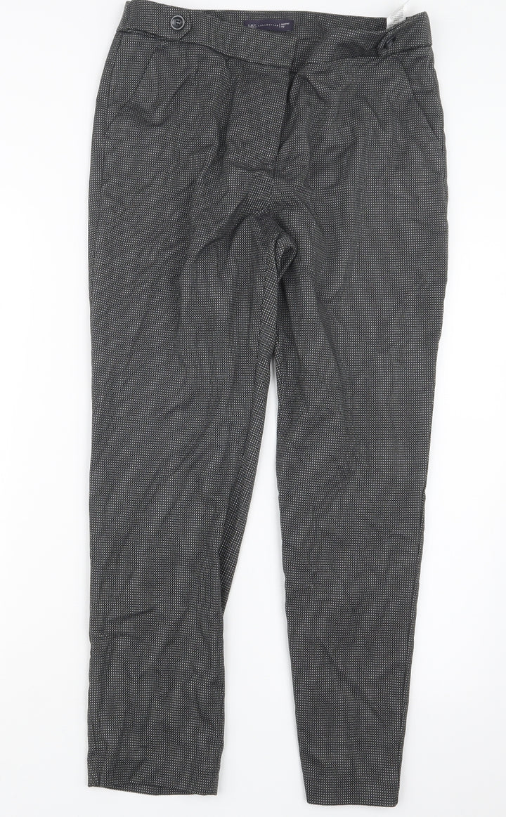 Marks and Spencer Womens Black   Trousers  Size 12 L27 in
