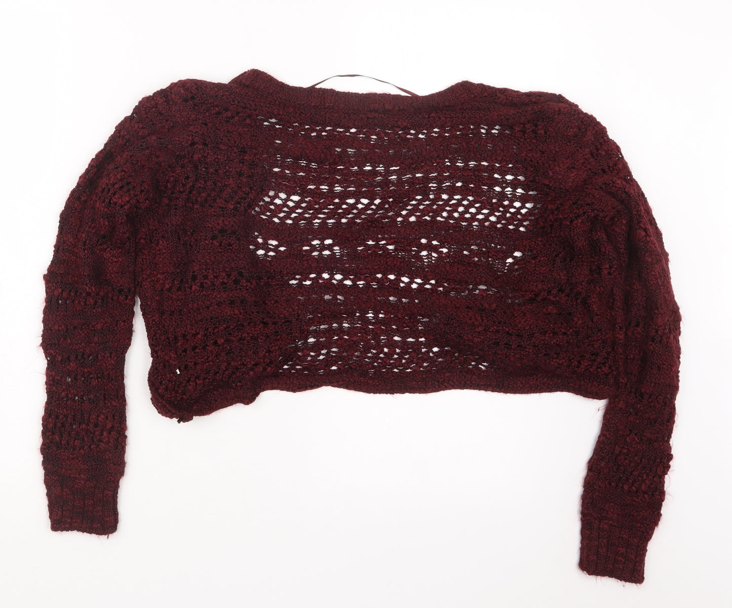 Atmosphere Womens Red  Knit Cardigan Jumper Size 14