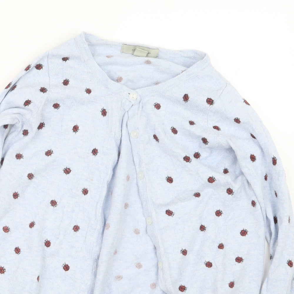 Atmosphere Womens Blue  Knit Cardigan Jumper Size 6