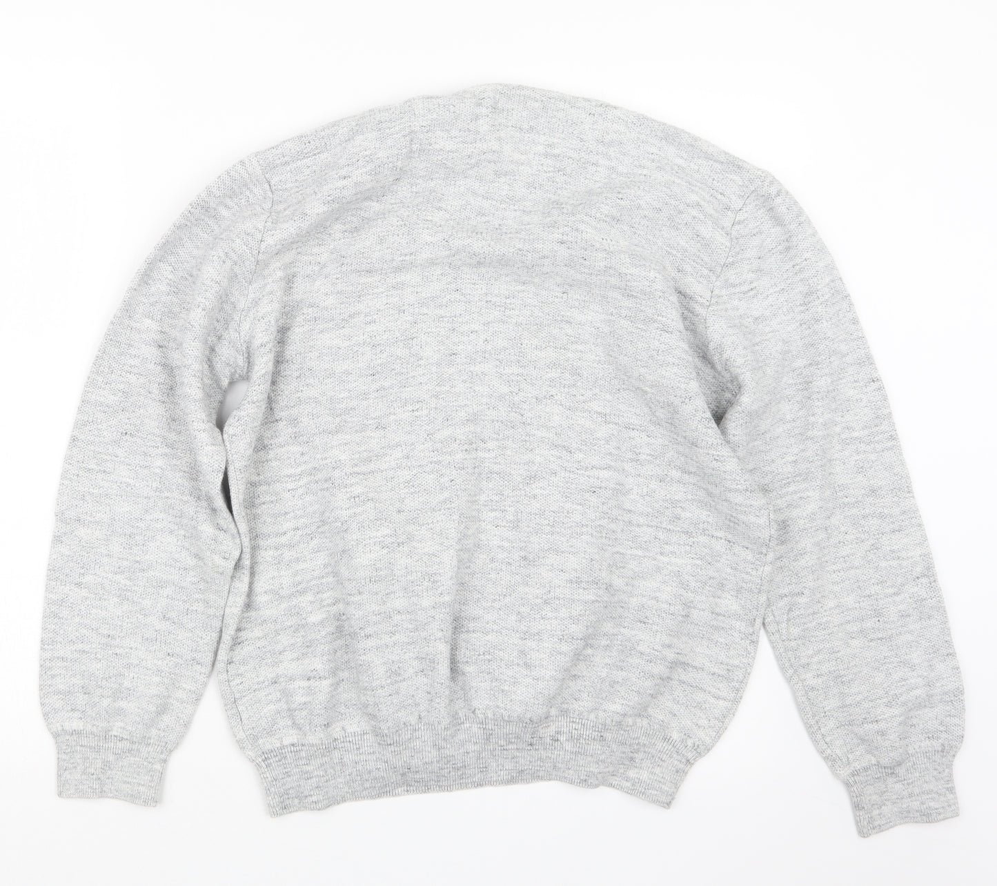 Matalan Mens Grey  Knit Pullover Jumper Size L