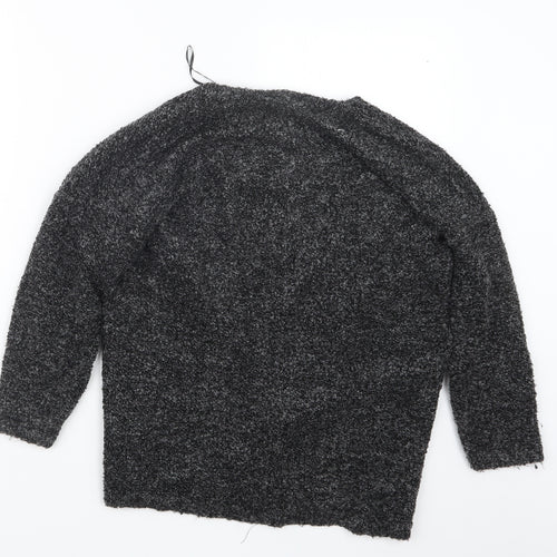 Divided by H&M Womens Grey  Knit Cardigan Jumper Size S
