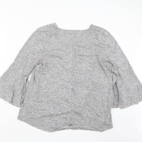COIN 1804 Womens Grey   Pullover Jumper Size M