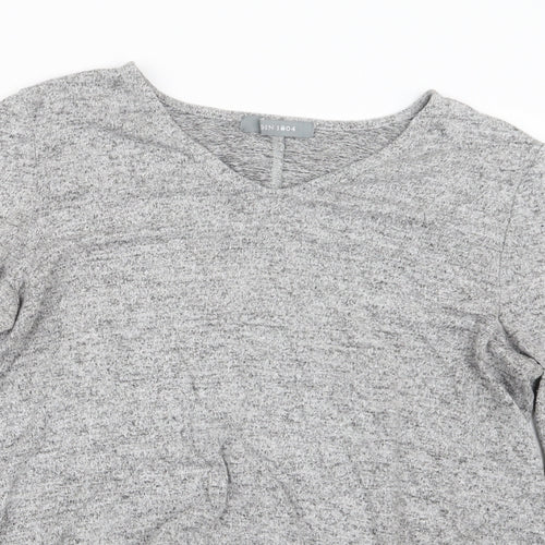 COIN 1804 Womens Grey   Pullover Jumper Size M