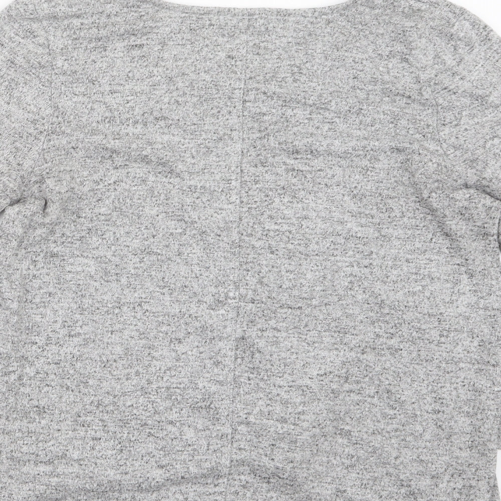 COIN 1804 Womens Grey   Pullover Jumper Size M