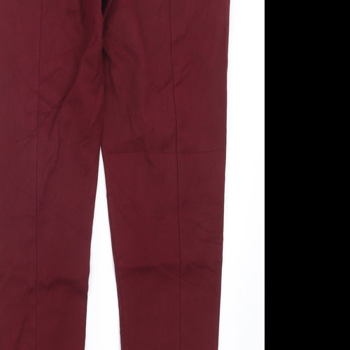 Oasis Womens Red   Trousers  Size 10 L27.5 in