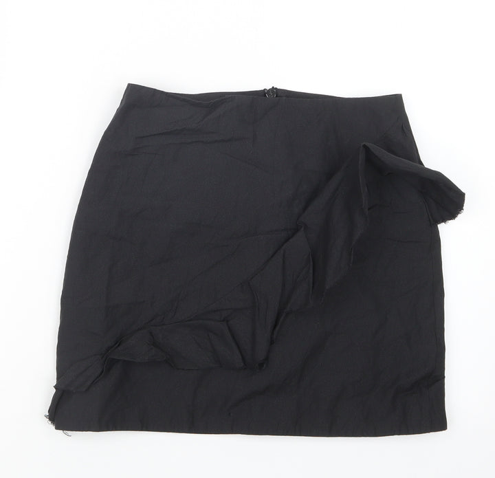 Sparkle & Fade Womens Black   Mini Skirt Size XS