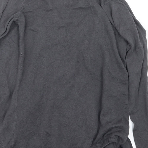 Liz Lange Womens Grey   Cardigan Jumper Size M