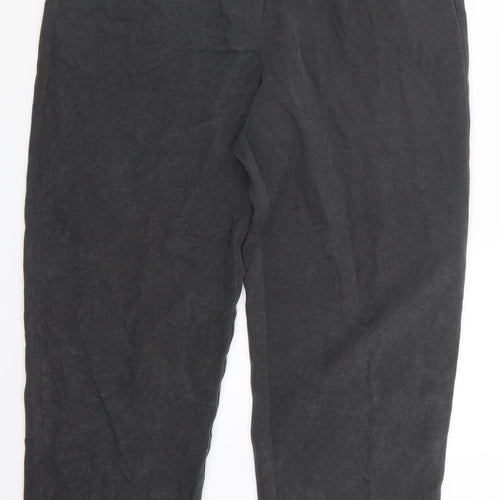 Emreco Womens Grey   Trousers  Size 14 L27 in