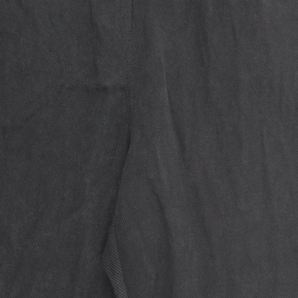 Emreco Womens Grey   Trousers  Size 14 L27 in