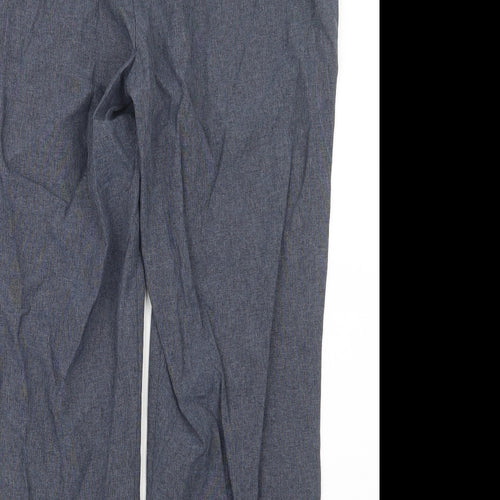 Bonmarché Womens Blue   Trousers  Size 16 L25 in