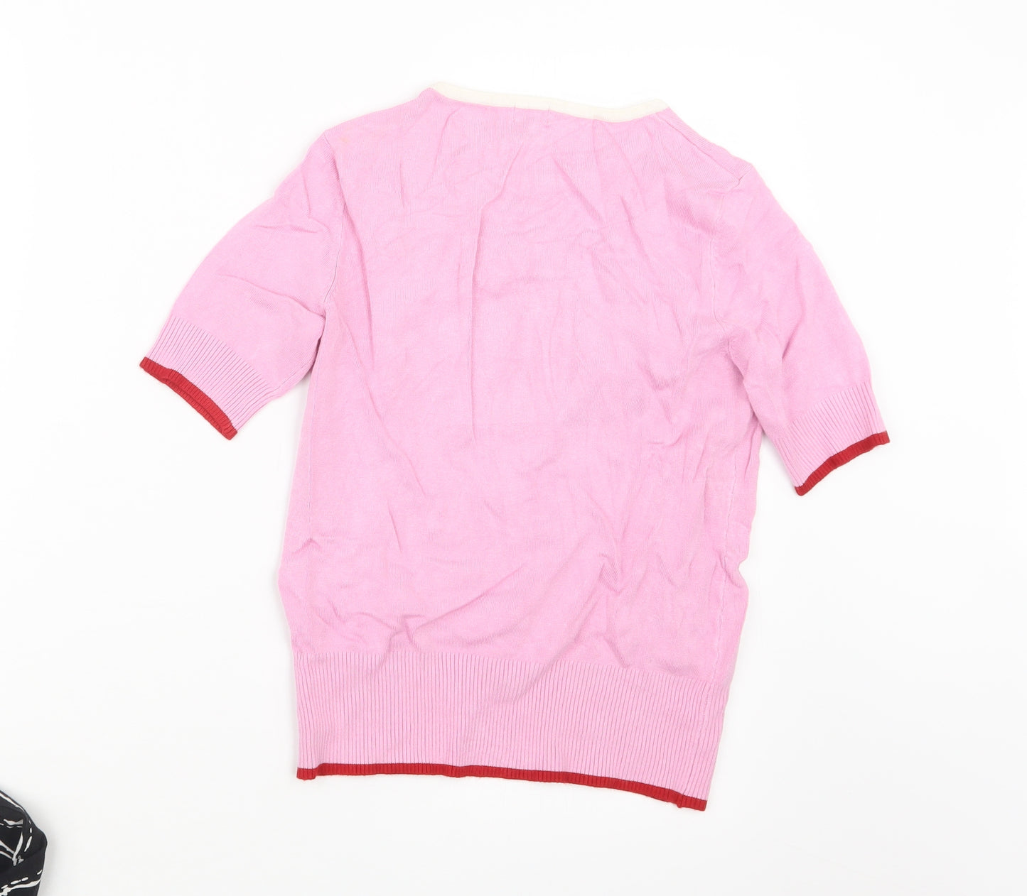 River Island Womens Pink  Knit Pullover Jumper Size 10