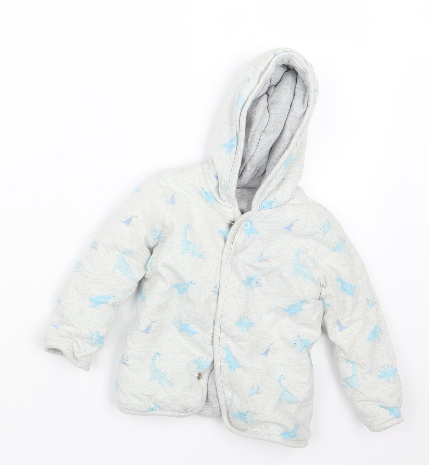 George Boys Grey Geometric  Jacket  Size 12-18 Months