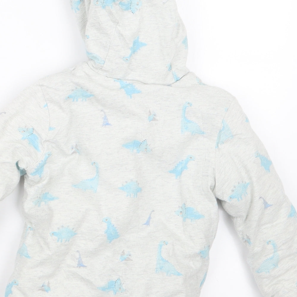 George Boys Grey Geometric  Jacket  Size 12-18 Months