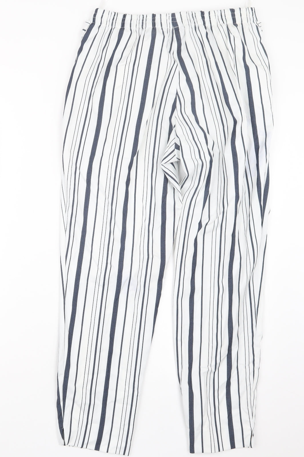 River Island Womens Blue Striped  Trousers  Size 12 L26 in