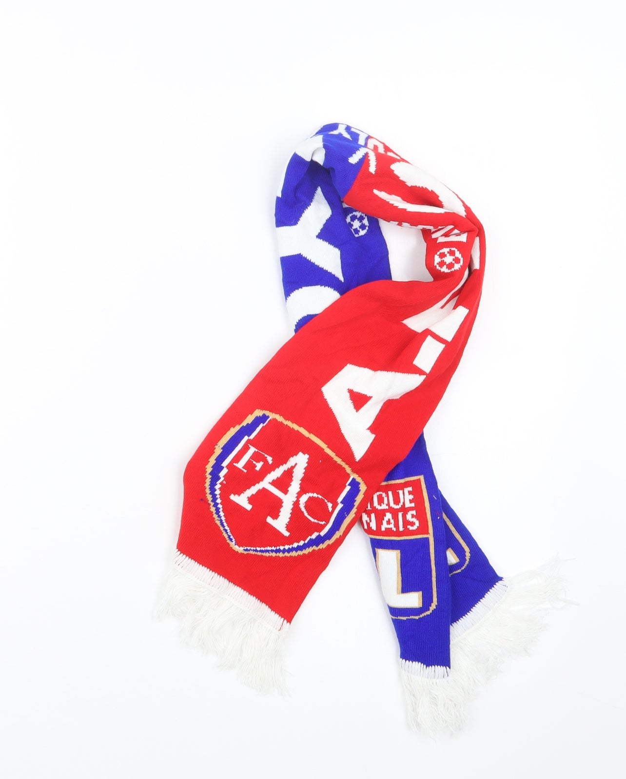 Preworn Football Scarf 44 in 6.5 in
