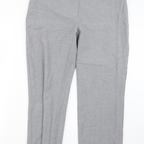 cc Womens Grey   Trousers  Size 14 L26 in
