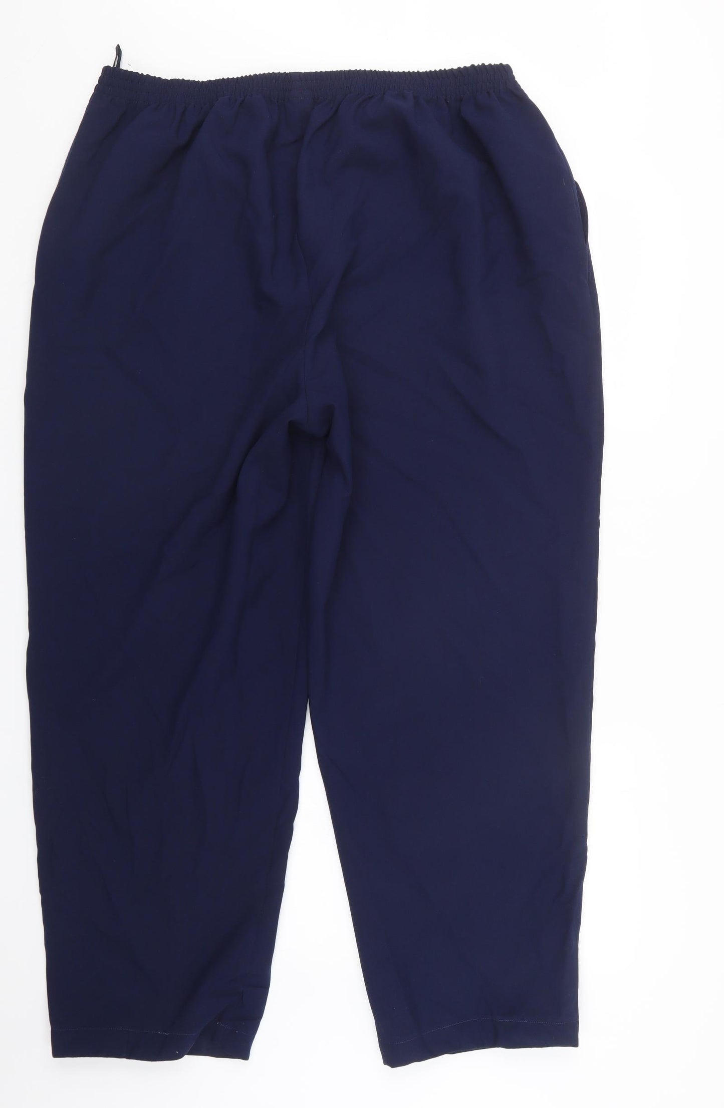 Sara Neal Womens Blue   Trousers  Size 22 L28 in