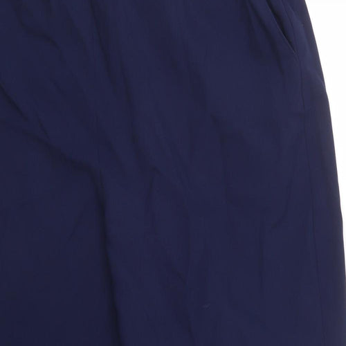 Sara Neal Womens Blue   Trousers  Size 22 L28 in