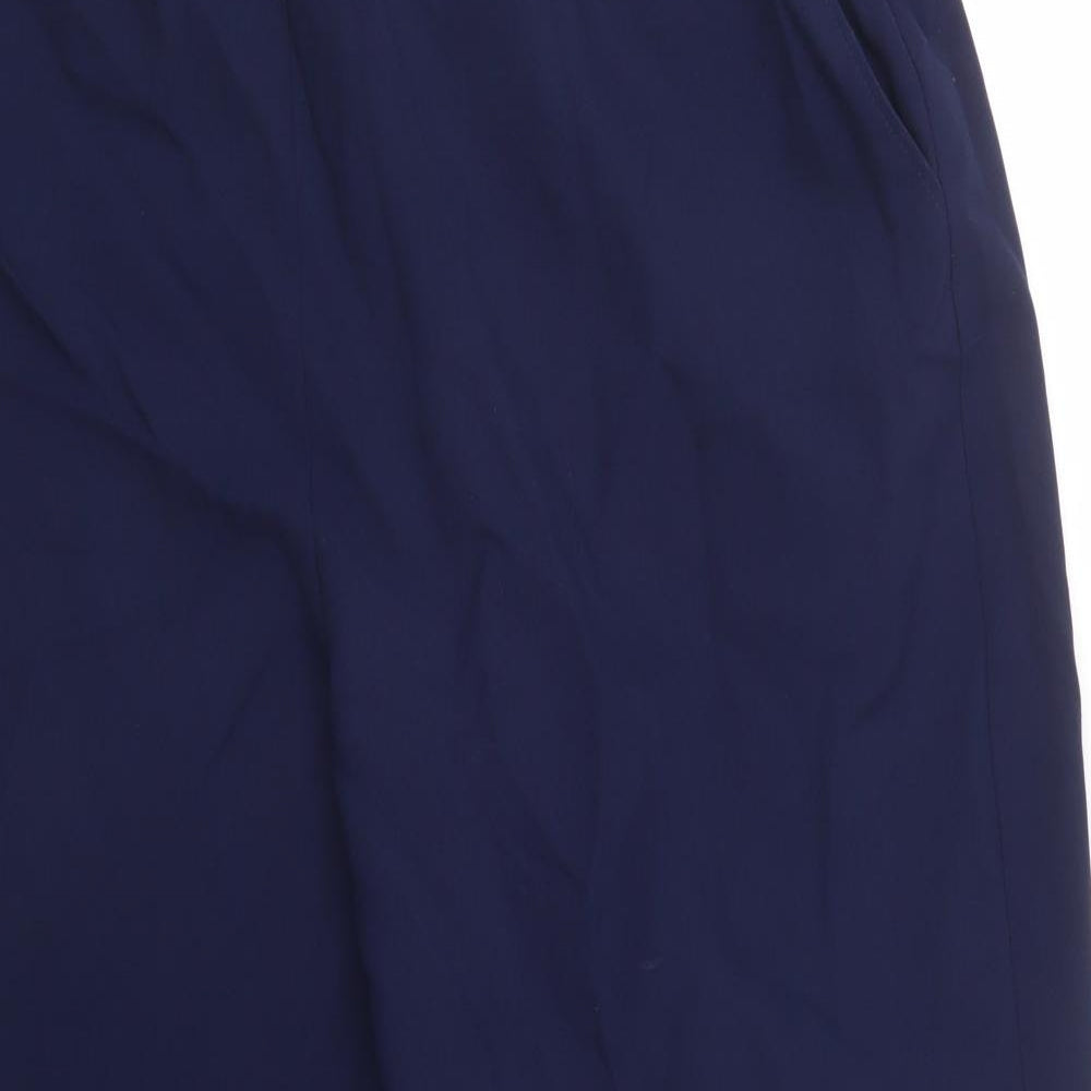 Sara Neal Womens Blue   Trousers  Size 22 L28 in