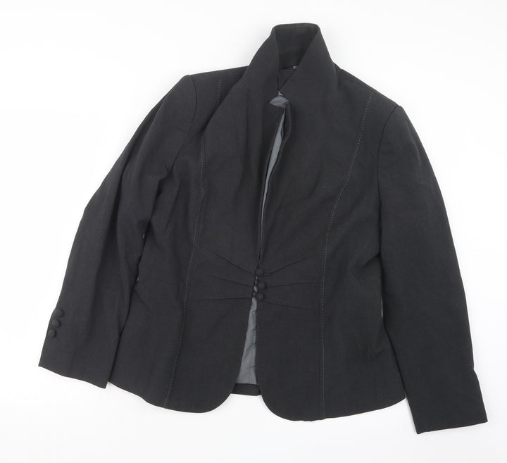Marks and Spencer Womens Grey Jacket Blazer Size 16