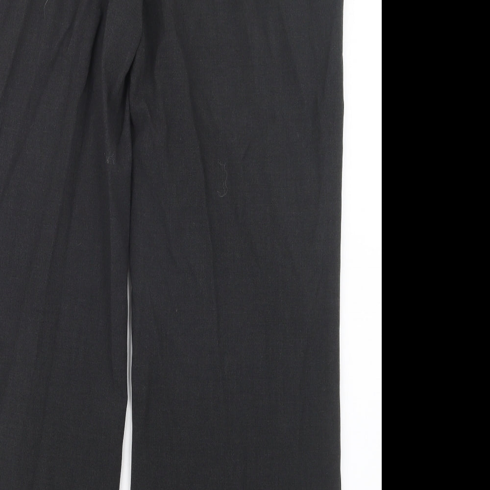 Marks and Spencer Womens Grey   Trousers  Size 14 L27 in