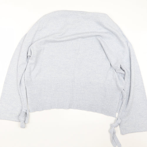 River Island Womens Blue  Knit Pullover Jumper Size M