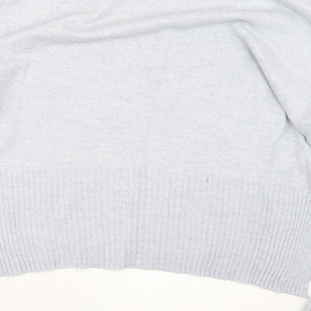 River Island Womens Blue  Knit Pullover Jumper Size M