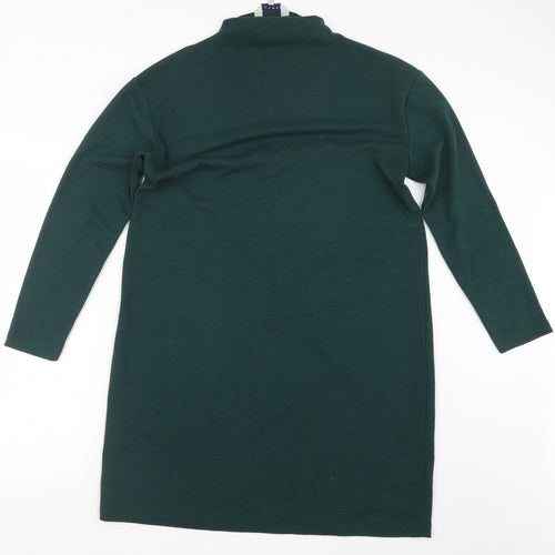 Nutmeg Womens Green   Pullover Jumper Size 14  - Long