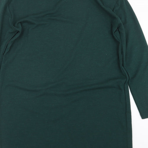 Nutmeg Womens Green   Pullover Jumper Size 14  - Long