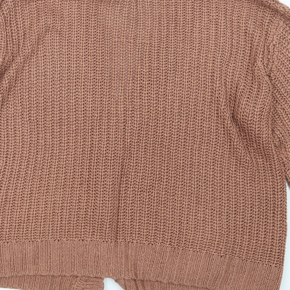 Atmosphere Womens Brown  Knit Cape Jumper Size 18