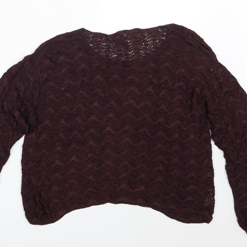 NEXT Womens Purple   Pullover Sweatshirt One Size