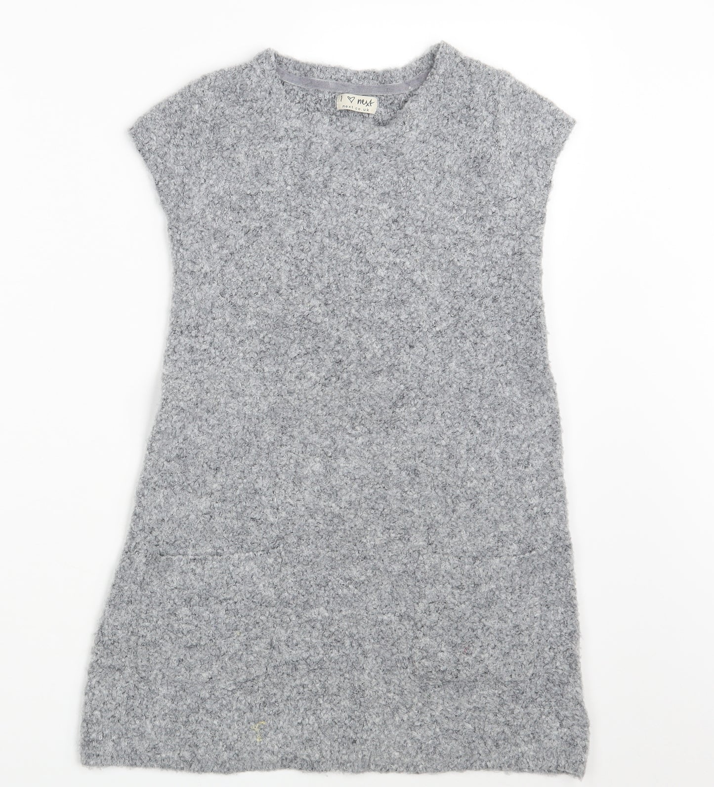 NEXT Girls Grey   Pullover Jumper Size 9 Years