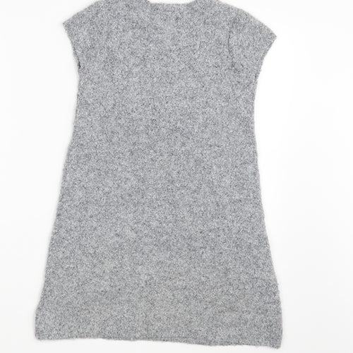 NEXT Girls Grey   Pullover Jumper Size 9 Years