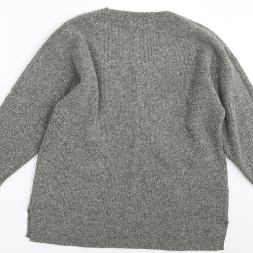 Wallis Womens Grey   Pullover Jumper Size S