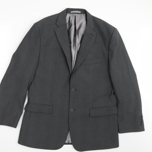 1860 Limited Collection Mens Grey   Jacket Blazer Size 40
